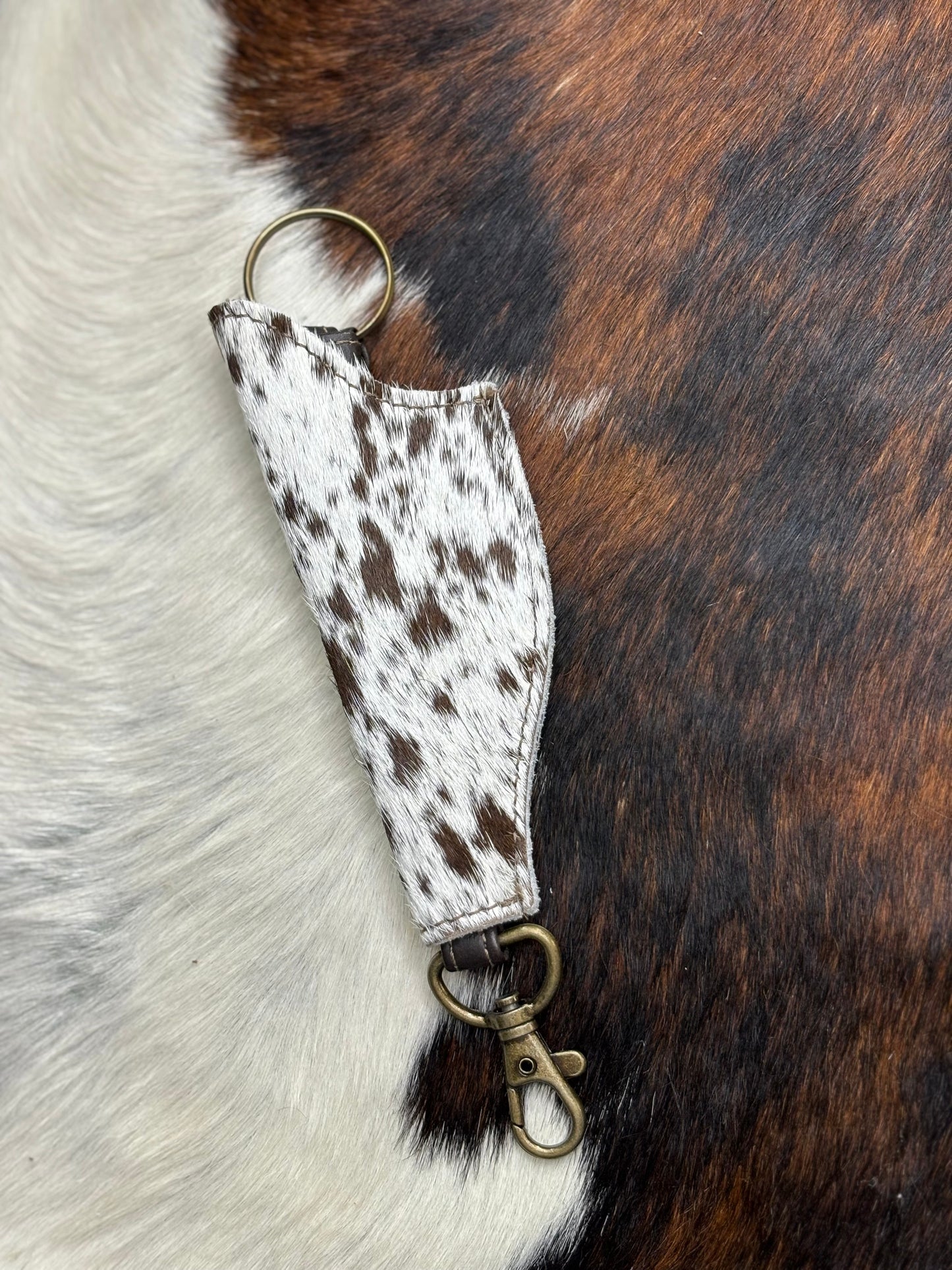 Genuine cowhide knife holder Keychain