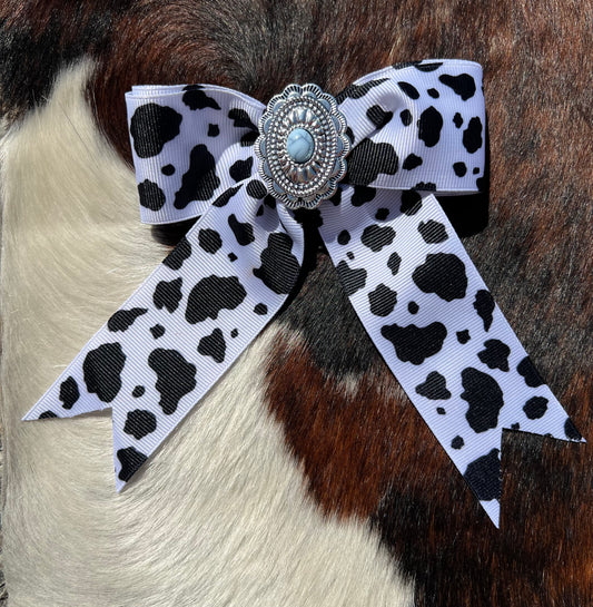 Cowprint Western Bow